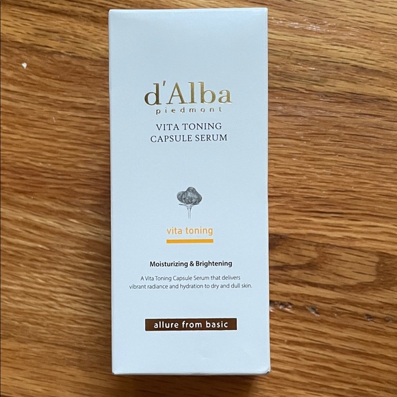 d’Alba Vita Toning Capsule Serum moisturizing brightening Korean Beauty skincare - Picture 3 of 8